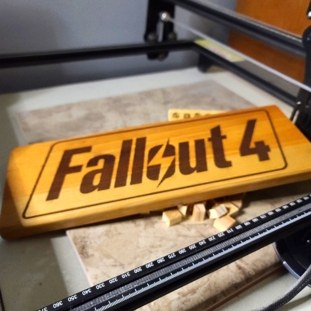 Fallout IV Gamer Decor Sign